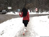 Feet - Lika - 2014-05-22 Barefoot in the legwarmers