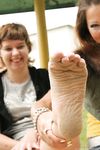Feet - Lilia + Anna - 2008-02-11 Naughty bare feet