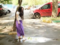 Feet - Liza - 2014-12-26 Barefoot tease