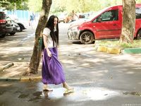 Feet - Liza - 2014-12-26 Barefoot tease