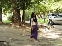 Feet - Liza - 2014-12-26 Barefoot tease