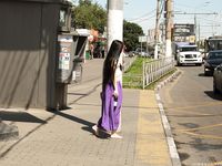 Feet - Liza - 2014-12-26 Barefoot tease