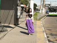 Feet - Liza - 2014-12-26 Barefoot tease