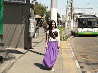 Feet - Liza - 2014-12-26 Barefoot tease