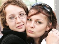 Feet - Luisa + Lena E - 2008-04-03 Naughty barefoot girls