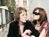 Feet - Luisa + Lena E - 2008-04-03 Naughty barefoot girls