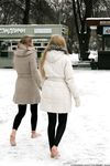 Feet - Luisa A + Nastya C - 2012-03-03 Two shivering girls