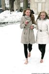Feet - Luisa A + Nastya C - 2012-03-03 Two shivering girls