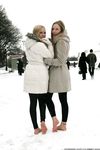Feet - Luisa A + Nastya C - 2012-03-03 Two shivering girls