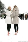 Feet - Luisa A + Nastya C - 2012-03-03 Two shivering girls