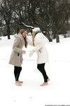 Feet - Luisa A + Nastya C - 2012-03-03 Two shivering girls