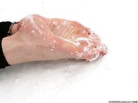 Feet - Luisa A + Nastya C - 2012-03-03 Two shivering girls