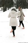 Feet - Luisa A + Nastya C - 2012-03-03 Two shivering girls