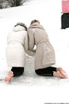 Feet - Luisa A + Nastya C - 2012-03-03 Two shivering girls