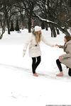 Feet - Luisa A + Nastya C - 2012-03-03 Two shivering girls