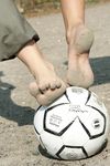 Feet - Margarita + Natasha B - 2009-03-24 Barefoot footbal