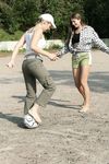 Feet - Margarita + Natasha B - 2009-03-24 Barefoot footbal