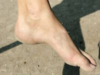 Feet - Margarita + Natasha B - 2009-03-24 Barefoot footbal