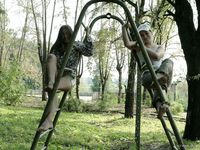 Feet - Margarita + Natasha B - 2009-03-24 Barefoot footbal