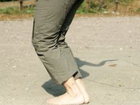 Feet - Margarita + Natasha B - 2009-03-24 Barefoot footbal