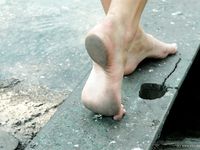 Feet - Margarita - 2008-11-17 Teasing bare feet