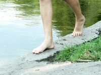 Feet - Margarita - 2008-11-17 Teasing bare feet