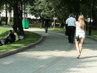 Feet - Margarita - 2008-11-17 Teasing bare feet