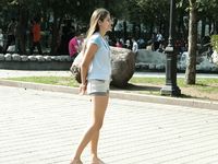 Feet - Margarita - 2008-11-17 Teasing bare feet