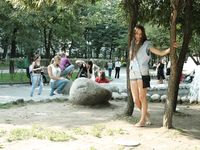 Feet - Margarita - 2008-11-17 Teasing bare feet