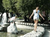 Feet - Margarita - 2008-11-17 Teasing bare feet