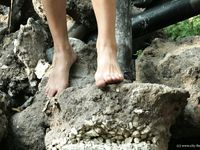 Feet - Margarita - 2008-11-17 Teasing bare feet