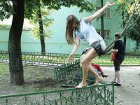 Feet - Margarita - 2008-11-17 Teasing bare feet