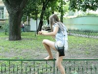 Feet - Margarita - 2008-11-17 Teasing bare feet