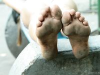 Feet - Margarita - 2008-11-17 Teasing bare feet