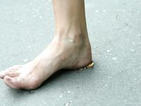 Feet - Margarita - 2008-11-17 Teasing bare feet