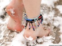 Feet - Margarita A - 2013-01-29 Barefoot car driver girl