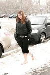 Feet - Margarita A - 2013-01-29 Barefoot car driver girl
