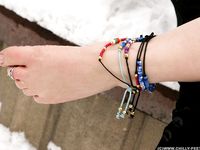 Feet - Margarita A - 2013-01-29 Barefoot car driver girl