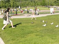 Feet - Maria A -2009-07-24 Barefoot walk in the city