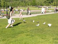 Feet - Maria A -2009-07-24 Barefoot walk in the city