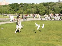 Feet - Maria A -2009-07-24 Barefoot walk in the city