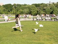 Feet - Maria A -2009-07-24 Barefoot walk in the city