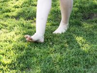 Feet - Maria A -2009-07-24 Barefoot walk in the city