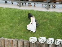 Feet - Maria A -2009-07-24 Barefoot walk in the city