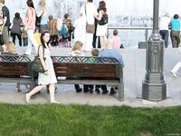 Feet - Maria A -2009-07-24 Barefoot walk in the city