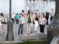 Feet - Maria A -2009-07-24 Barefoot walk in the city