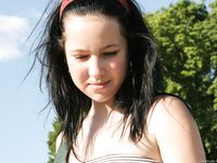 Feet - Maria A -2009-07-24 Barefoot walk in the city