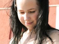 Feet - Maria A -2009-07-24 Barefoot walk in the city