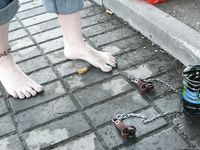 Feet - Maria A - 2010-04-20 Summer bare feet