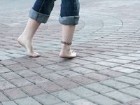 Feet - Maria A - 2010-04-20 Summer bare feet